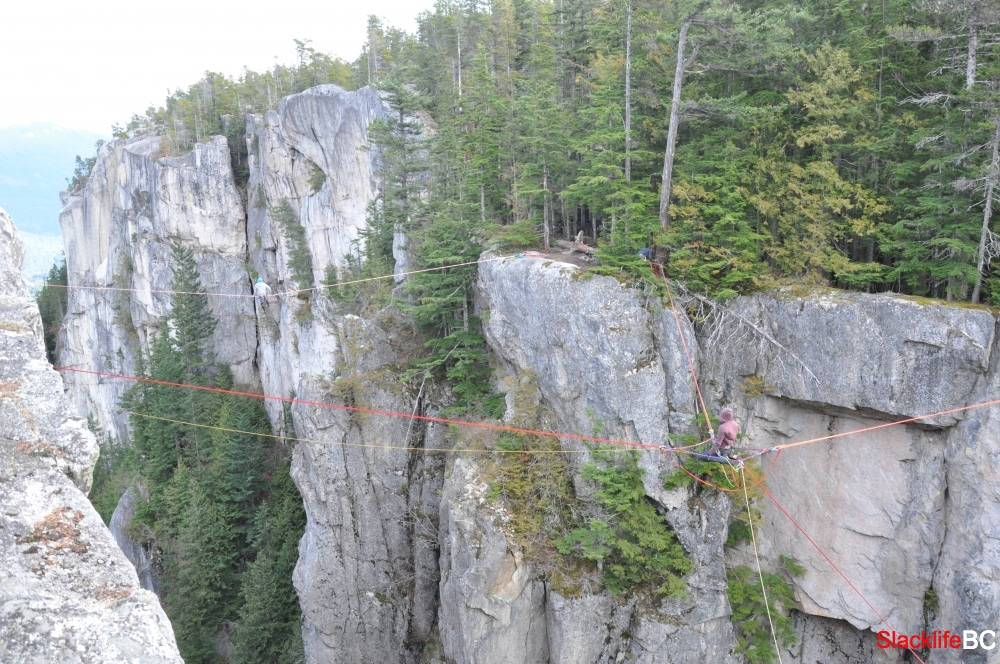 slacklifebc north gully spacenet highline