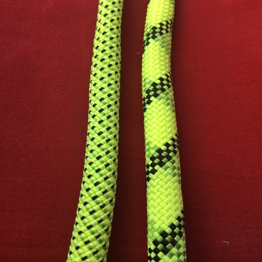 9.7mm Lightning Pro Dynamic Single Rope - 70m - Bi-Color - Sprout - Image 2