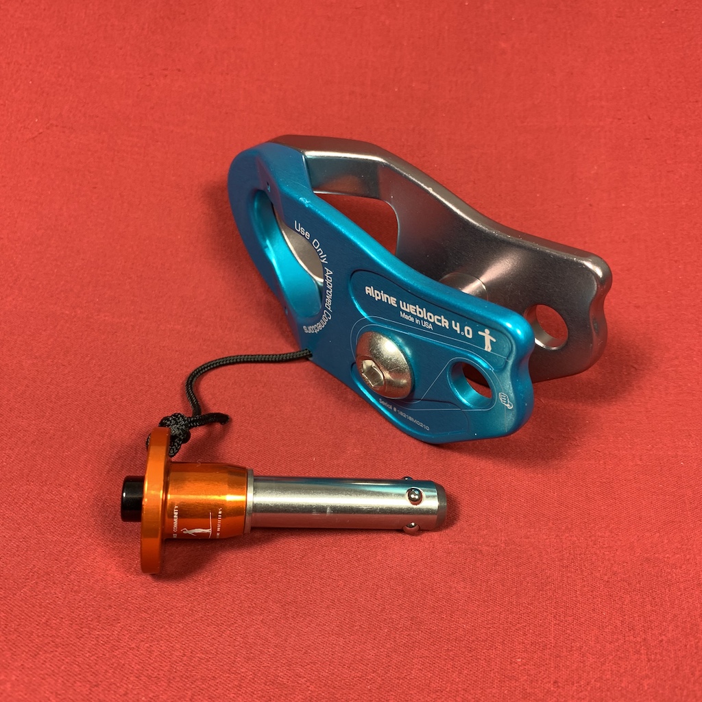 Alpine lock 4 Tried, tested and proven slackline weblock