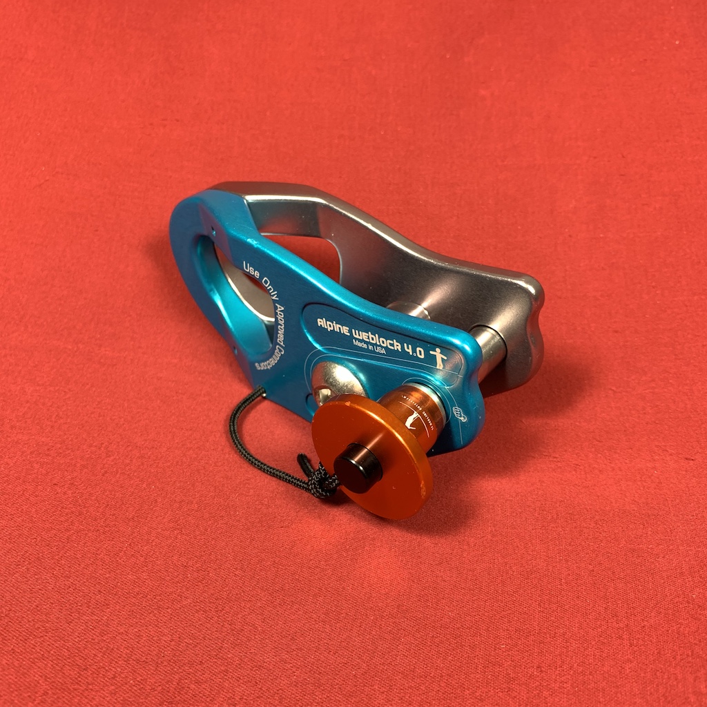 Alpine lock 4 Tried, tested and proven slackline weblock