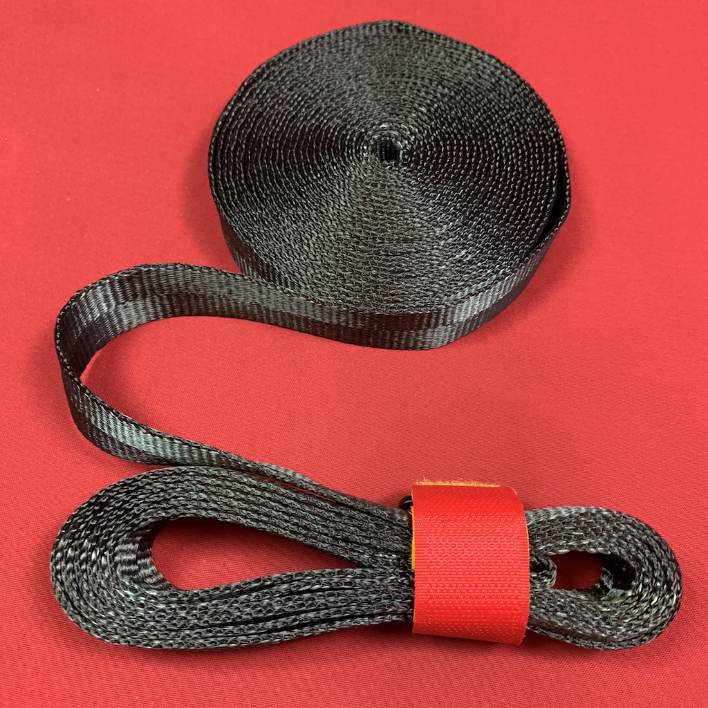 Soft Release Webbing - SlacklifeBC - Make derig as easy as 1-2-3