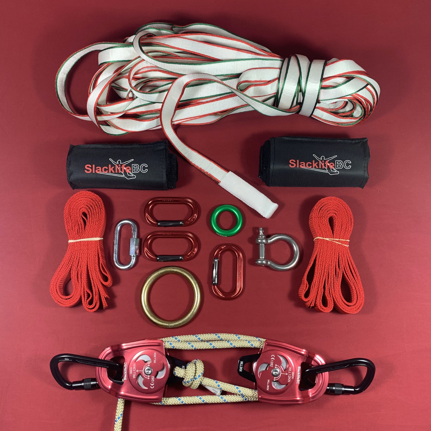 Primitive-Pro Longline Kit - Take your slacklining longer