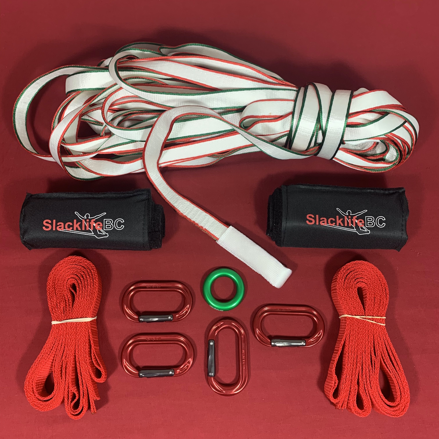 Beginner Primitive Slackline Kit - SlacklifeBC - Start slacklining today!